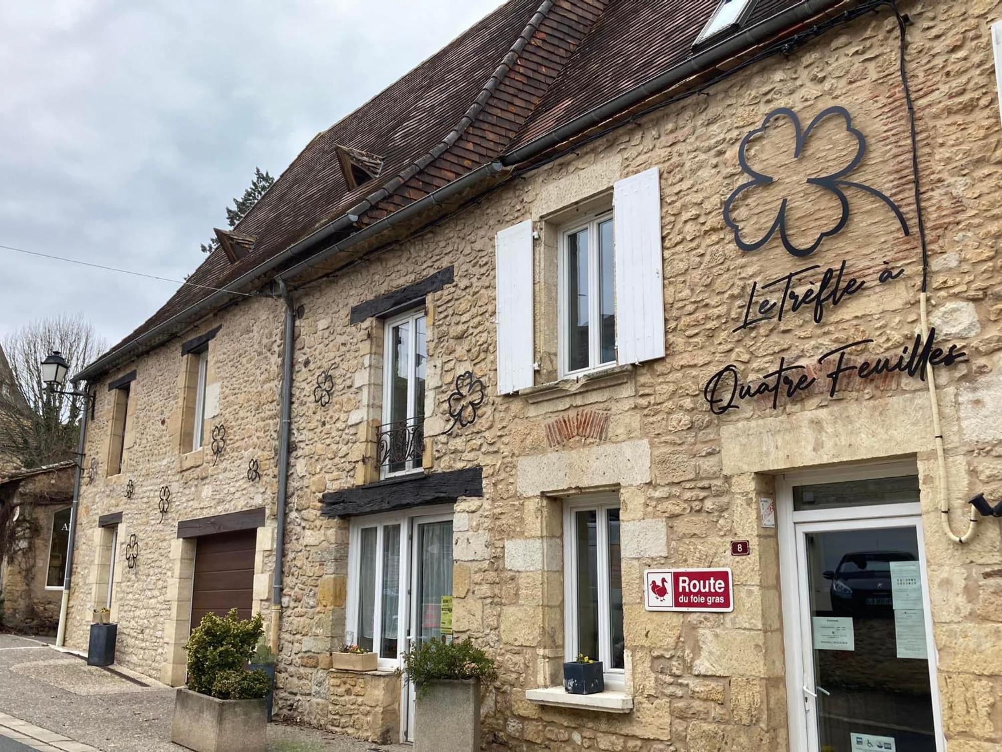 Le Trèfle à Quatre Feuilles Siorac-en-Périgord Exterior foto